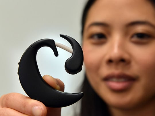 Japan researchers testing tiny ear computer