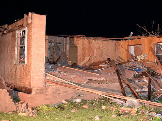 Tornadoes leave trail of destruction in US: 12 dead
