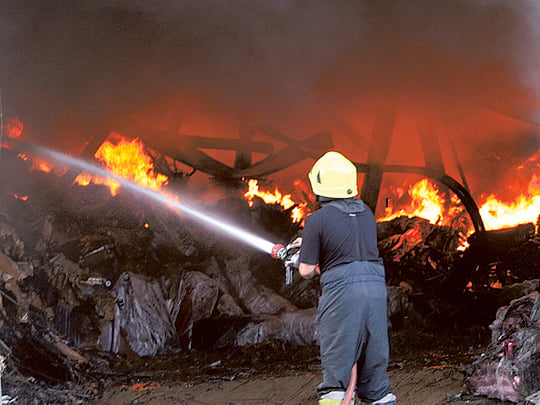 Timeline of fire-related incidents in UAE
