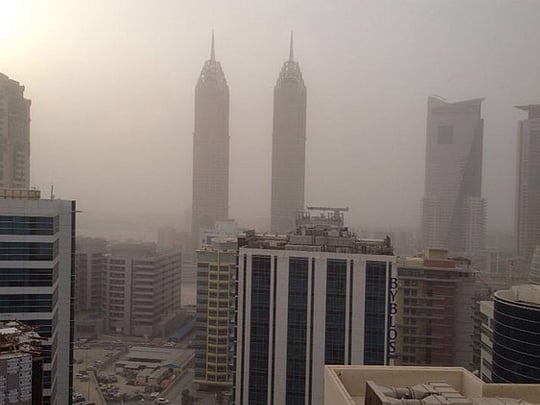 Beware dust on Thursday, UAE motorists told