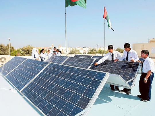 Abu Dhabi’s clean energy boost from rooftop solar panels