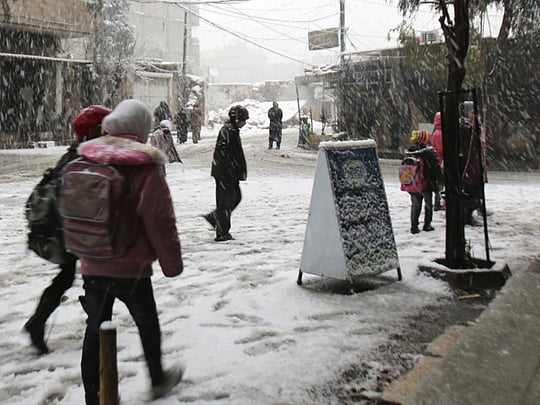 Three small girls die from extreme cold in Syria