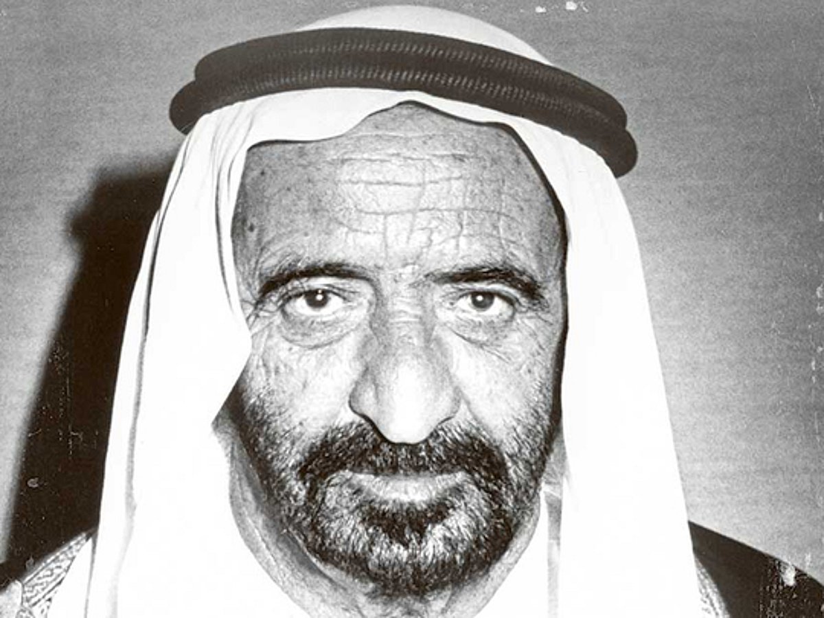 Rashed Father Shaikh Rashid, the father of modern Dubai