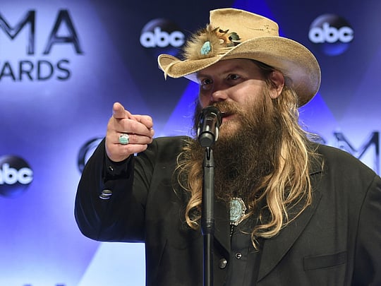 Country singer Stapleton No. 1 on Billboard chart again