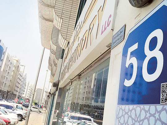 99% of buildings identified with address number plates
