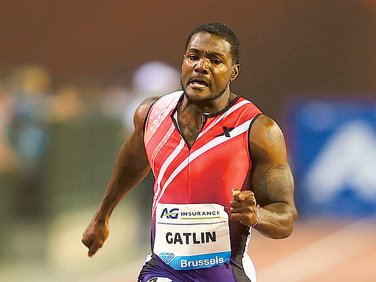 Gatlin denies doping and plans legal action