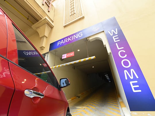 New parking lot for visitors at JBR Walk