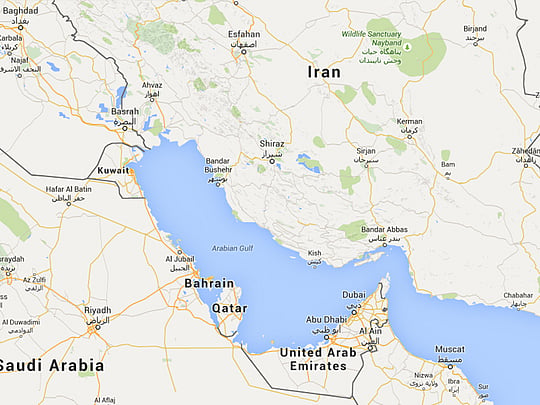 How Google is showing Arabian Gulf on Maps