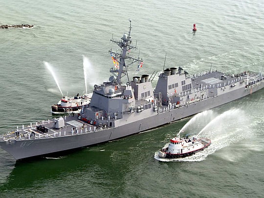 Missiles fired at US warships in Red Sea, no casualties: official