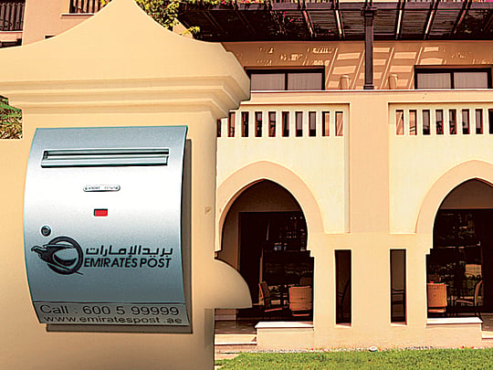 Emirates Post offers home postboxes to villa residents