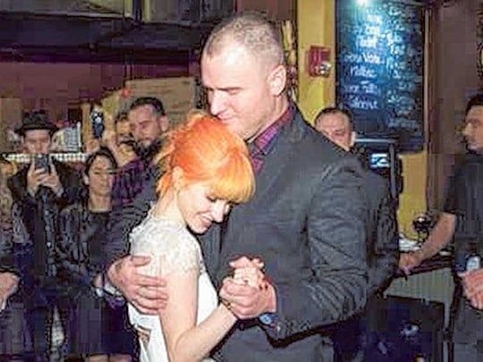 Paramore singer Hayley Williams weds rocker Chad Gilbert