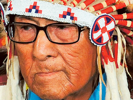 Famous Native American chief Crow dead at 102