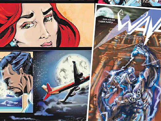 ‘Wayl’ comic creators aim for realism in Arab superhero tale