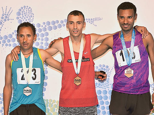Moroccan, Ethiopian runners shine in Dubai race