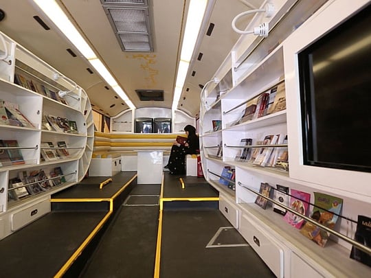 Mobile library visits 250 destinations across UAE
