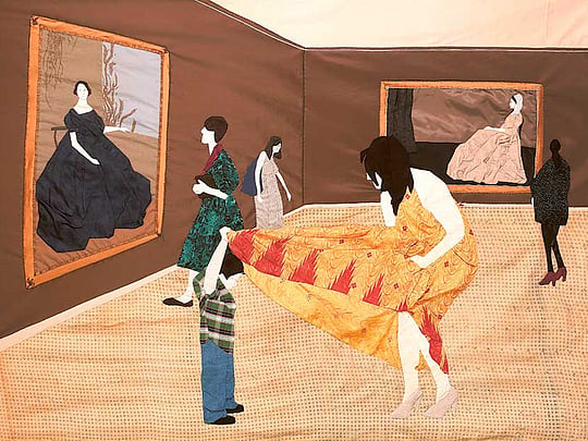 Narratives woven with textiles