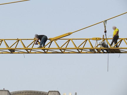 Provide safety gear to construction workers