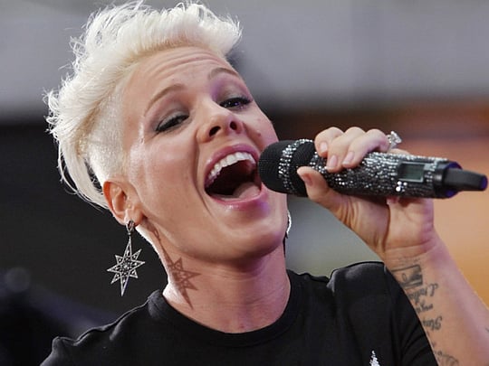 Pink unleashes her emotions in ‘Beautiful Trauma’