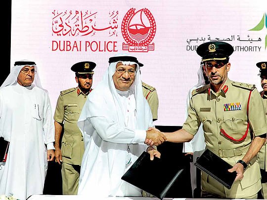 DHA collaborates with Dubai Police