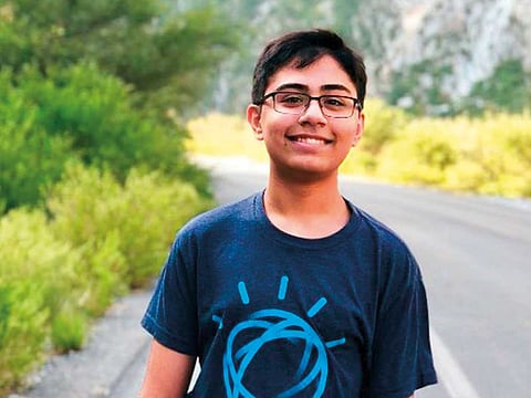 Thirteen-year-old Indian prodigy is on a mission to help young people ...