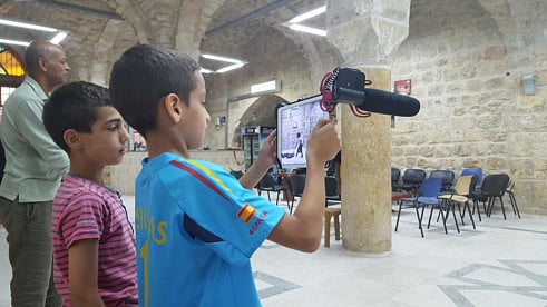 FilmLab Palestine training