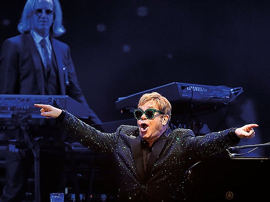 Elton John concert review: Musical genius enthralls UAE
