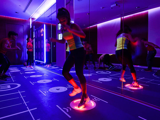Staying Fit: Sweating it out in the dark with Prama