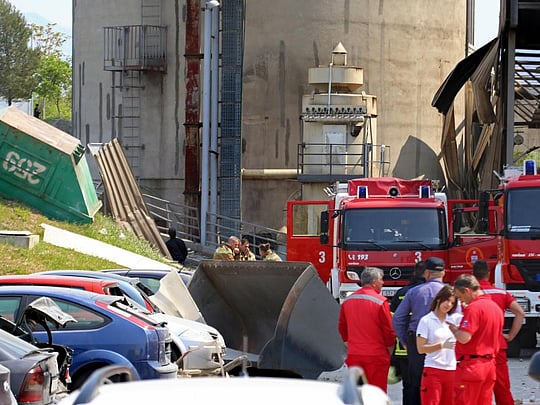 Big blast hits Croatia's second-biggest city, 5 injured: Local media