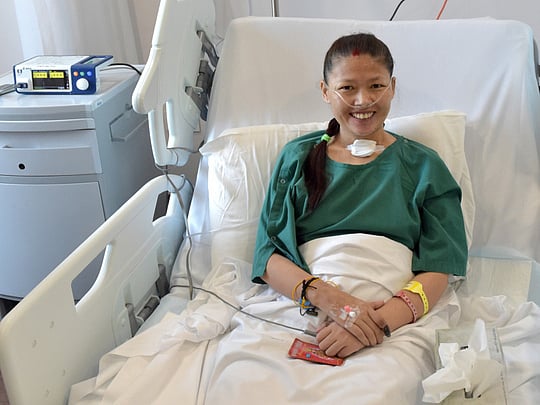 Woman wakes up after 80 days in coma