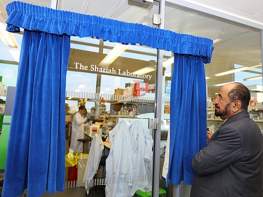 Sultan opens Sharjah Laboratory in London