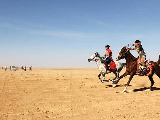 Beloved Arabian horse races revived in parts of Syria