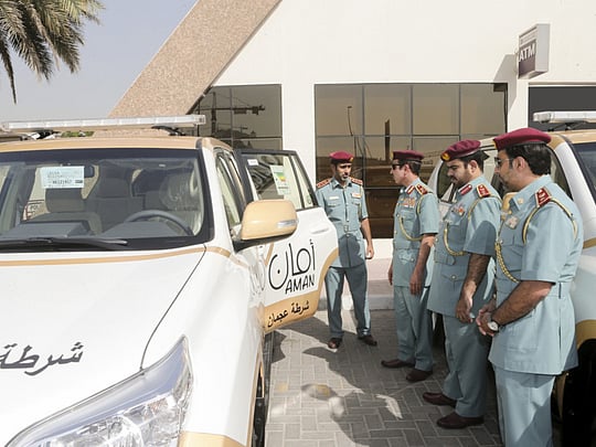 30 security patrols ‘Aman’ deployed on Ajman roads