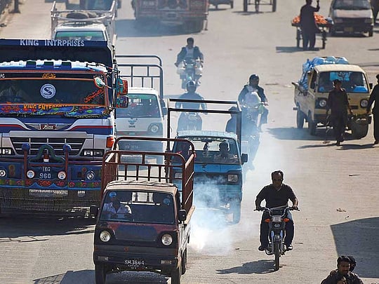 Residents gasp for clean air in Pakistan’s booming cities