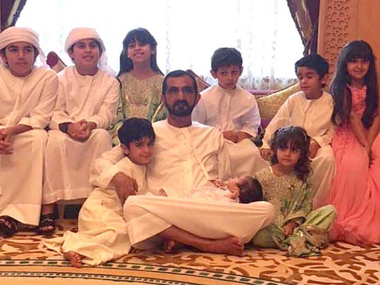 Look: How the Al Maktoum family celebrated Eid