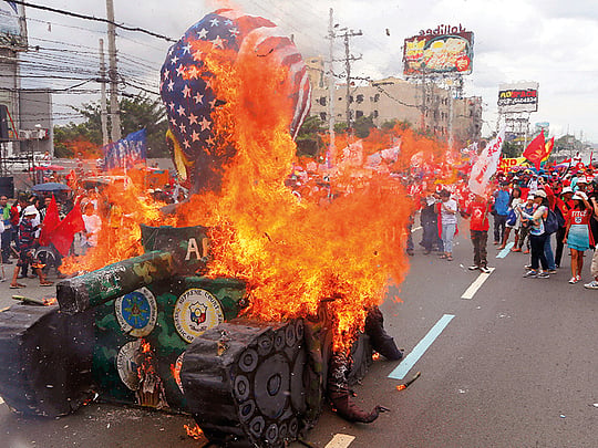 A look at major issues confronting Duterte in his second year