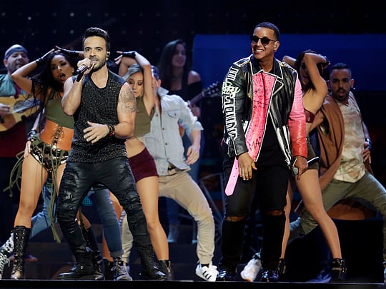 'Despacito' ties US No 1 record