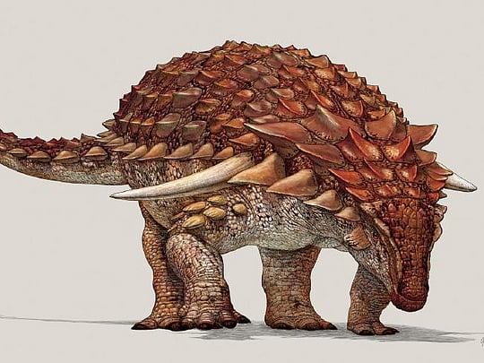 Meet the 'dinosaur equivalent of a tank'