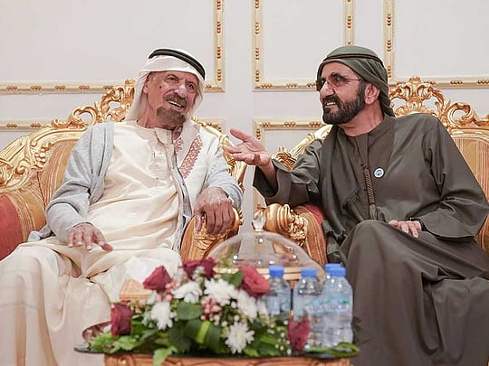 Dubai Ruler visits President’s representative