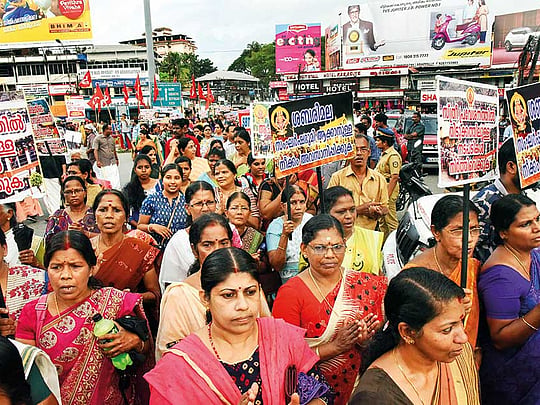 Temple entry turns prickly issue as Kerala Hindus launch protests