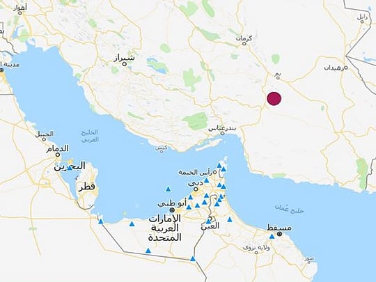 Magnitude 5 earthquake rocks Iran
