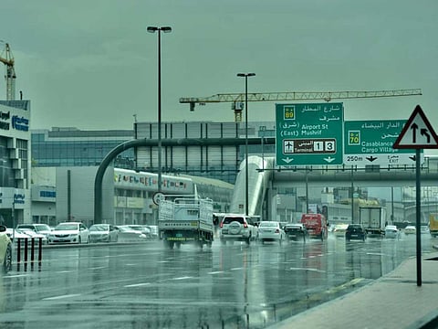 UAE hit by rain, thunder, and hail