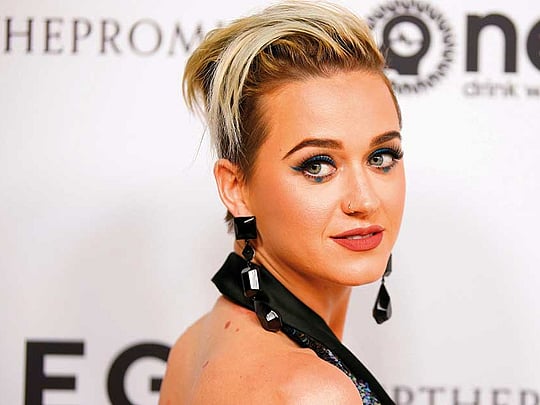 Katy Perry performs for mudslide survivors