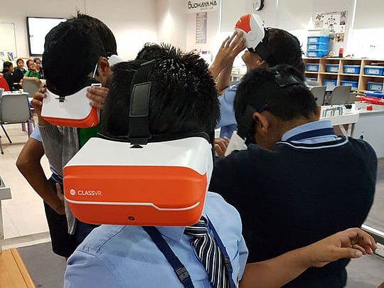 These schools have a VR programme