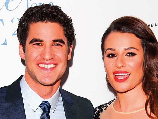 Actors Darren Criss And Lea Michele Announce Tour