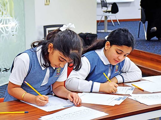 Winners of handwriting competition awarded