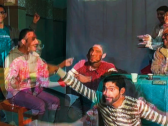 Gaza show performed on two stages 2,000 miles apart