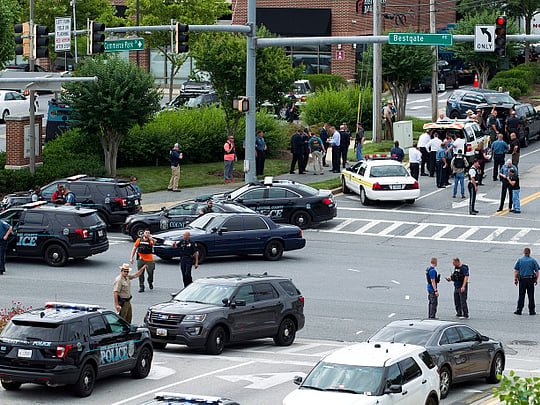 Several dead in US newsroom shooting
