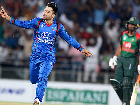 Rashid proves unplayable for Bangladesh too