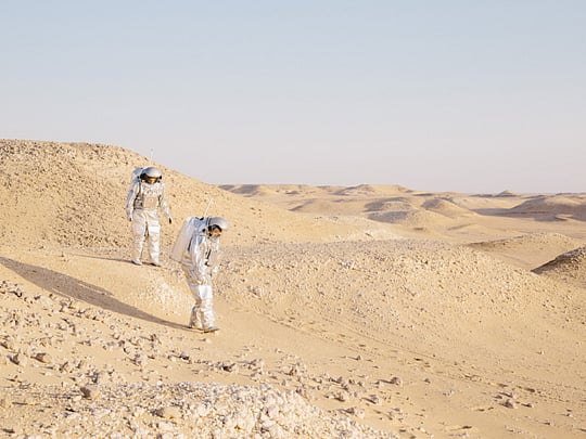 Scientists studying Oman samples for future Mars mission