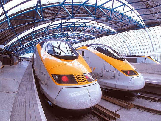 September 16, 2003: Eurostar opens high-speed British rail link